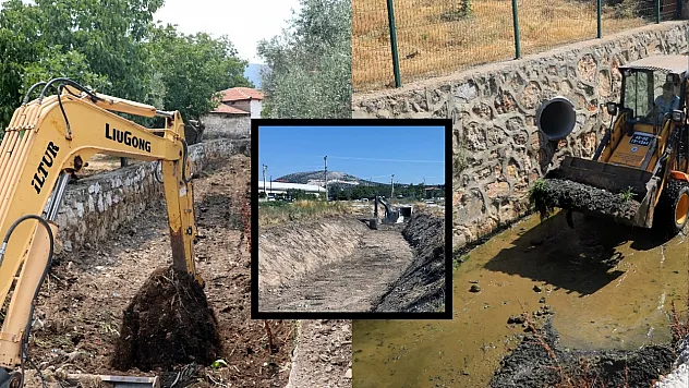 MUSKİ 2025 yılında Menteşe'de 16 bin metre dere temizliği yaptı