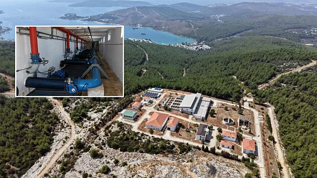 MUSKİ Bodrum'a yüzde 25 ilave su sağladı
