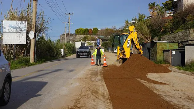 MUSKİ, Bodrum'un tamamına su sağlayacak kuzey ring hattı çalışmalarına başladı