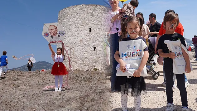 MUSKİ'den Bodrum Uçurtma Festivali'nde çocuklara su tasarrufu eğitimi