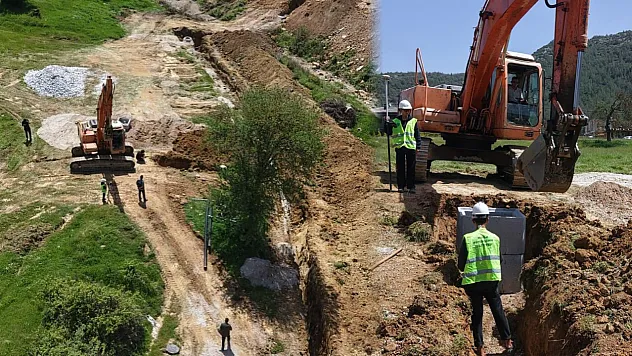 MUSKİ Menteşe ilçesinde altyapı çalışmalarını sürdürüyor