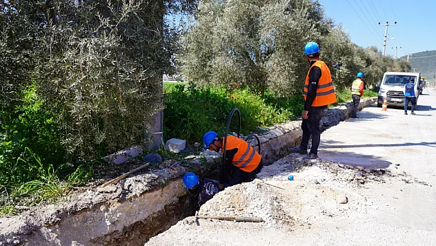 MUSKİ Milas'ta 2 Bin 500 Metrelik Hat Yenilemesini Tamamladı