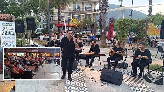 Müzikli Fethiye Akşamları Bahriye Üçok Parkı'nı şenlendirdi
