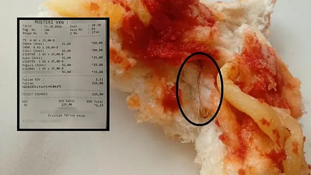 Oğlunun yediği ekmeğin içinden çatal iğne çıkan baba şikayetçi oldu