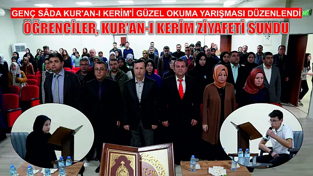 Öğrenciler, Kur'an-I Kerim Ziyafeti Sundu