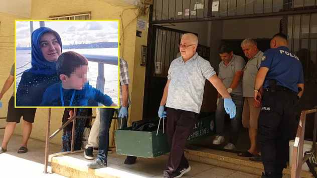 Öğretmen çiftin evinden çıkan cenazeler gözyaşları arasında morga kaldırıldı