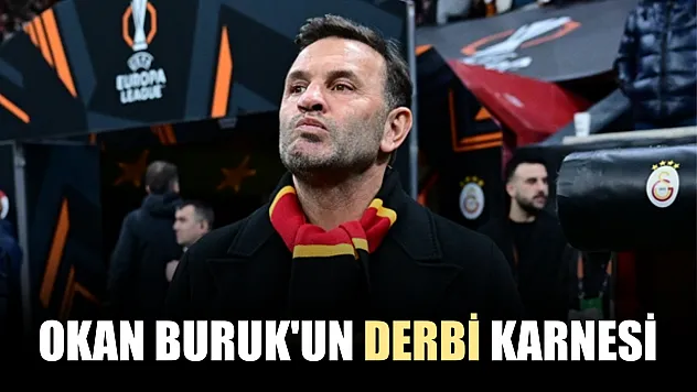 Okan Buruk'un derbi karnesi