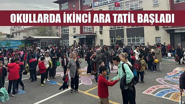 Okullarda ikinci ara tatil başladı