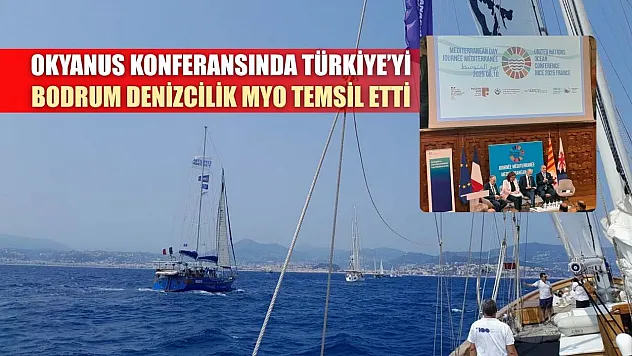 Okyanus Konferansında Türkiye'yi Bodrum Denizcilik MYO temsil etti