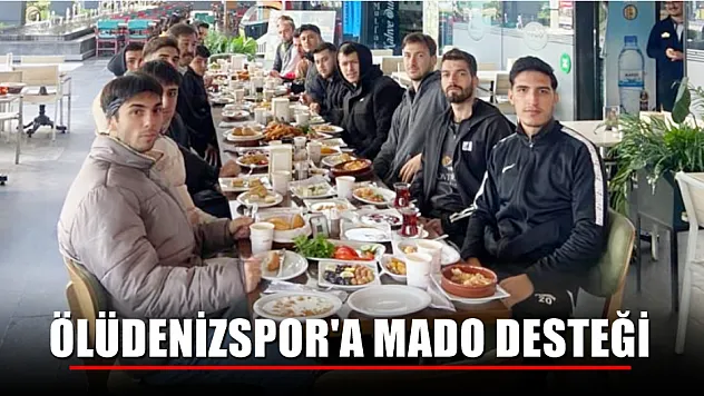 Ölüdenizspor'a Mado Desteği