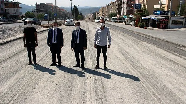 Ölüm yolunda çalışmalar devam ediyor