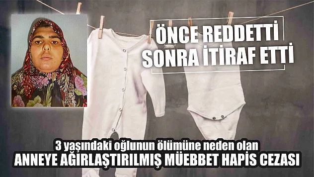 Önce reddetti sonra itiraf etti