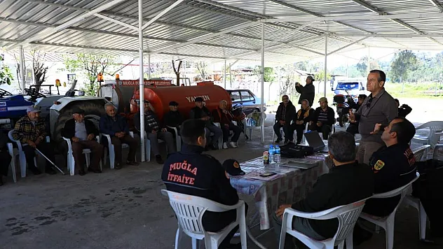 Orman köylerini yangınlara karşı bilgilendirme toplantıları başladı