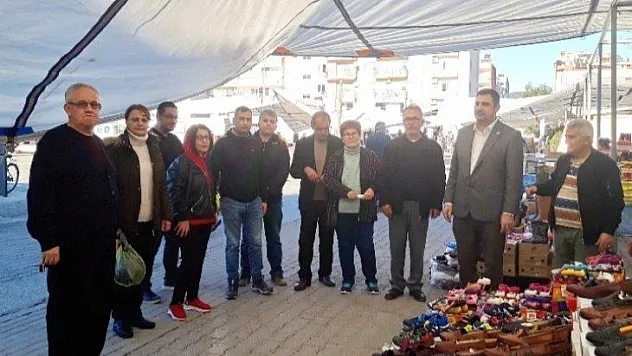 Ortaca CHP İlçe Başkanı Tezcan'dan yoğun mesai