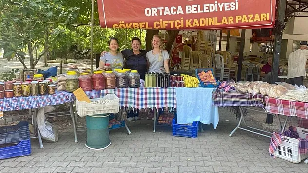Ortaca'da ilk defa 'Kadın Üretici Pazarı' kuruldu