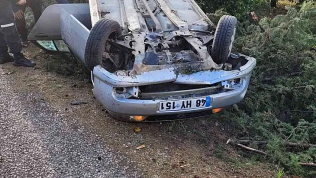 ORTACA'DA KAZA: 2 YARALI