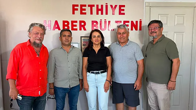 Ortak yayın platformuna katılan Fethiye Haber Bülteni'ne Ziyaret