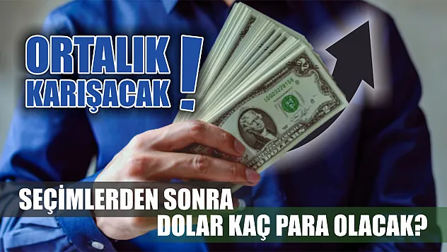 Ortalık karışacak, seçimlerden sonra dolar kaç para olacak?