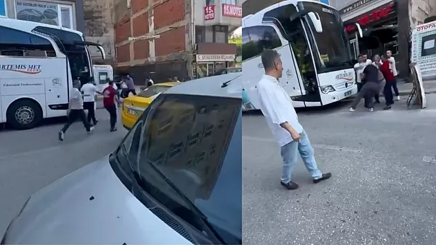 Otopark görevlisi ile vatandaş arasında bıçaklı kavga
