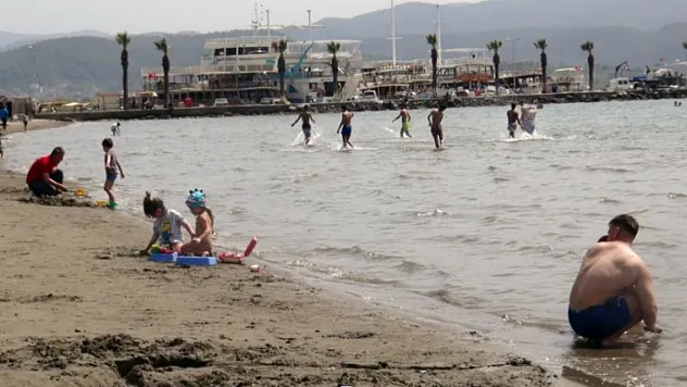 Oyunu kullanan Akyaka sahiline akın etti