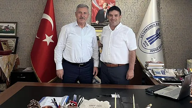 Özdağ'dan Harun Sağır'a Ziyaret