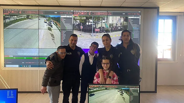 Özel öğrencilerden anlamlı ziyaret