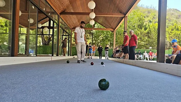 Özel sporcular Bocce Türkiye şampiyonası Muğla'da başladı