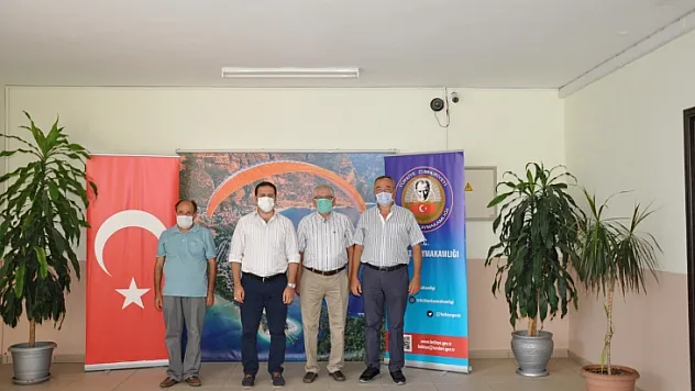 Özyer'den Kaymakam Fırat'a ziyaret