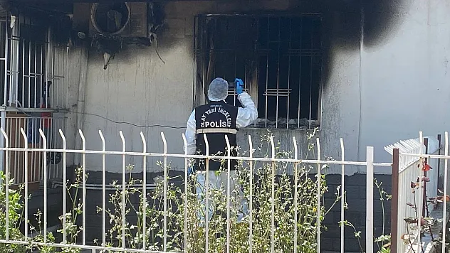Patlama sonrası çıkan yangında engelli şahıs hayatını kaybetti