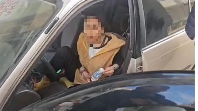 Pes dedirten hırsızlık girişimi: 'Araç benim' diyerek araçtan inmedi