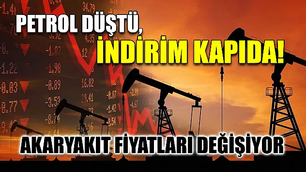 Petrol Düştü, İndirim Kapıda! Akaryakıt Fiyatları Değişiyor