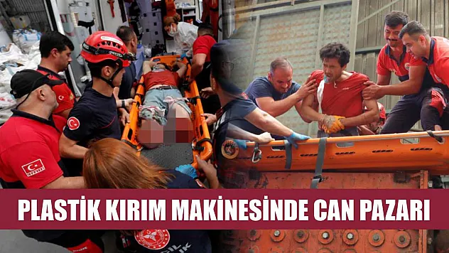 Plastik kırım makinesinde can pazarı