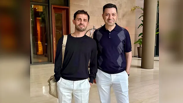 Portekizli futbolcu Bernardo Silva, tatil için Marmaris'i tercih etti