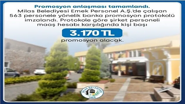 Promosyon anlaşması tamamlandı