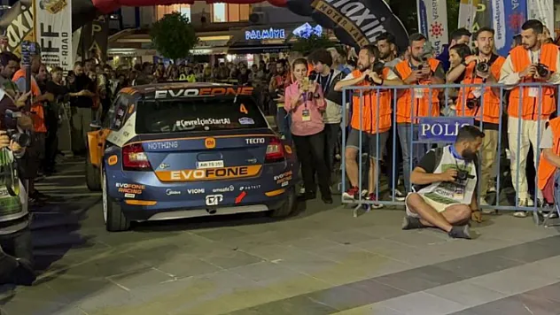 Rally heyecanı Bodrum'da başladı