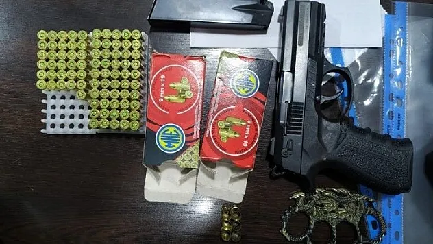 Ruhsatsız tabanca ile domuzlara ateş eden şahsa idari para cezası kesildi