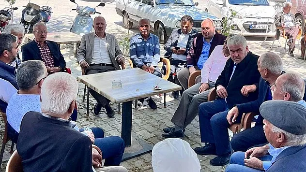 Saatcı, 'Üreticilerimizin derdine derman olacağız'