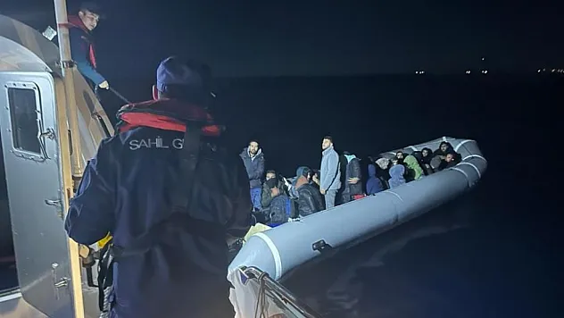 Sahil Güvenlik Ekiplerince göçmenler kurtarıldı