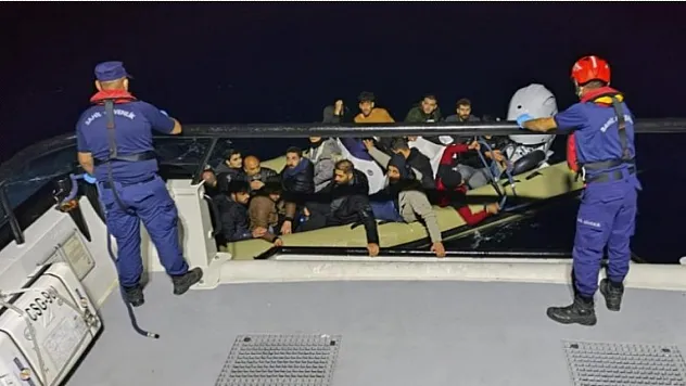 Sahil Güvenlik Ekiplerince göçmenler kurtarıldı