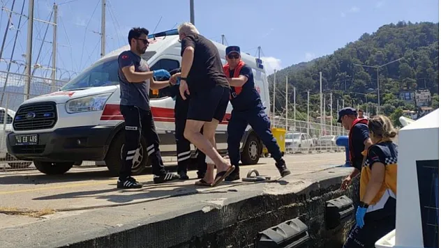 Sahil Güvenlik'ten tıbbi tahliye