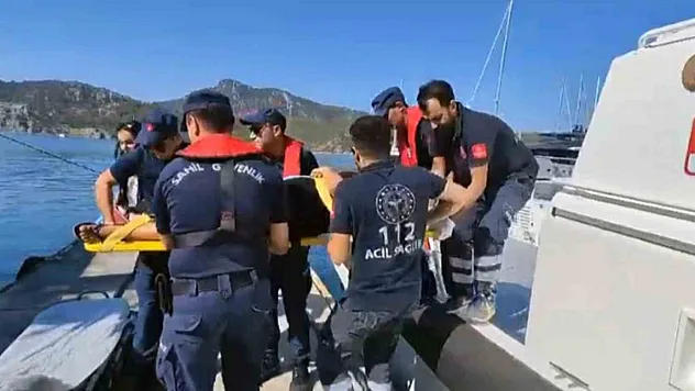 Sahil Güvenlikten Tıbbi Tahliye
