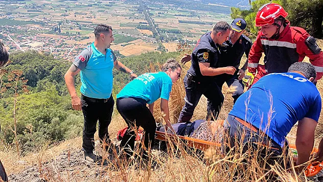 Sakar Rampasında Araç 70 Metrelik Uçuruma Yuvarlandı