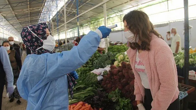 Salı Pazarı'nda tedbirler devam ediyor