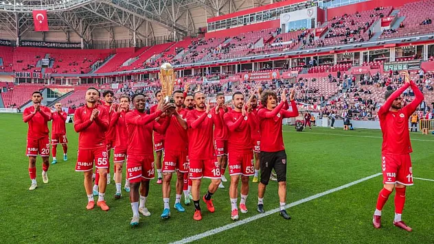 Şampiyon Samsunspor'a taraftarlardan ödül