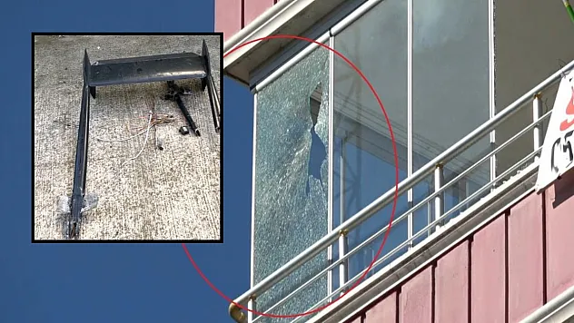 Samsun'da insansız hava aracı düştü: Evlerde hasar oluştu