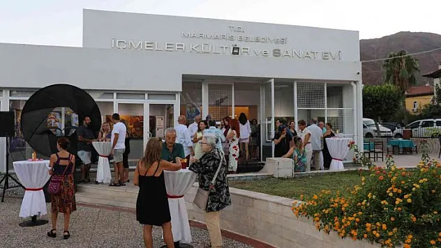 SANATÇI SARPKAYA'DAN MARMARİS'TE BİR SERGİ, BİR SÖYLEŞİ