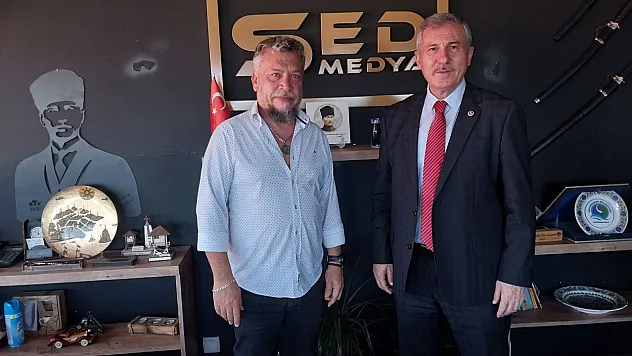 Selçuk Özdağ'dan SED Medya'ya ziyaret