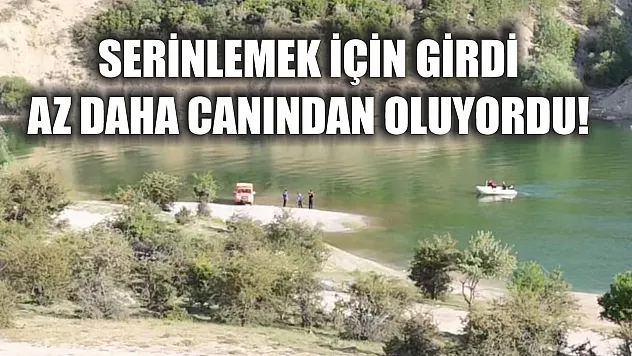 Serinlemek İçin Girdi, Az Daha Canından Oluyordu!