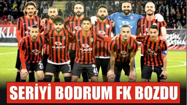 Seriyi Bodrum FK Bozdu