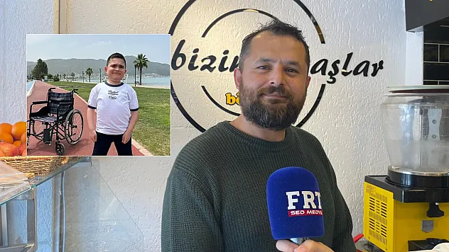 Sevgililer Günü'nde Fethiye Mis Börek'ten Yusuf Eymen'e sevgi dolu destek